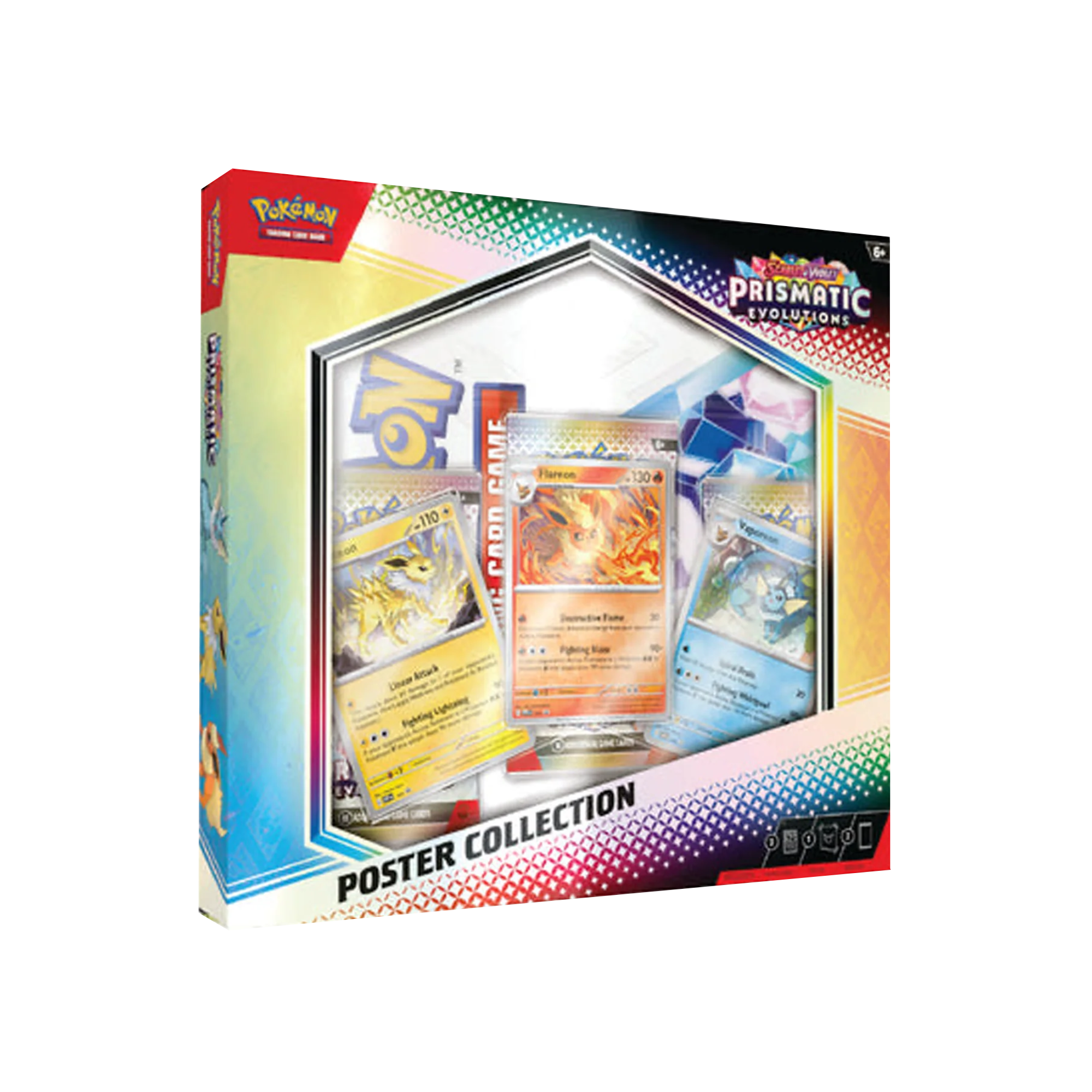 Pokemon TCG Scarlet & Violet Prismatic Evolutions Poster Collection English | QollectorAU