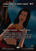 Azula, Flame of Ember Island TLE-027 - Borderless - Avatar: The Last Airbender Eternal - Near Mint Magic: The Gathering Card