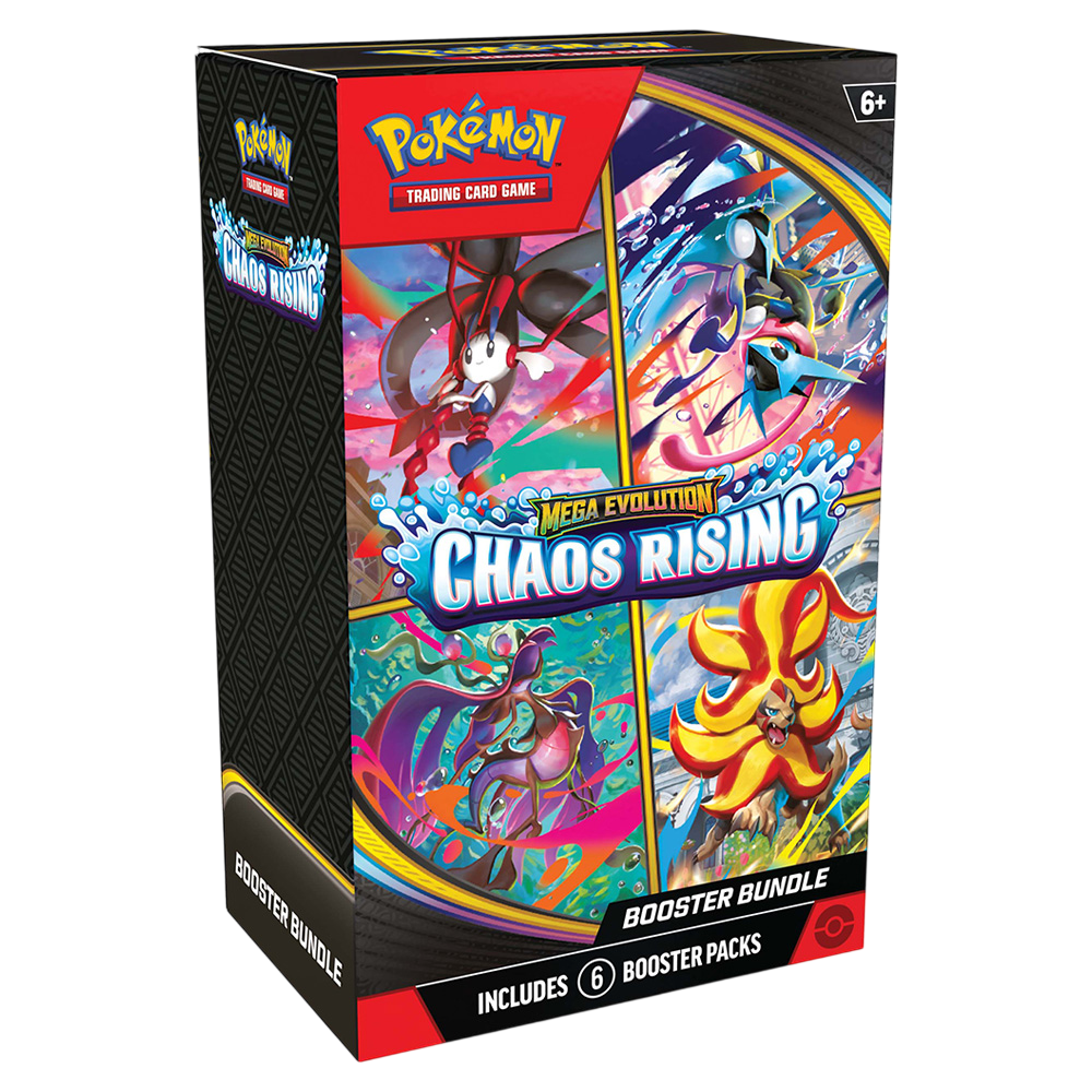 Pokemon TCG Chaos Rising Booster Bundle English - 6 Booster Packs - QollectorAU