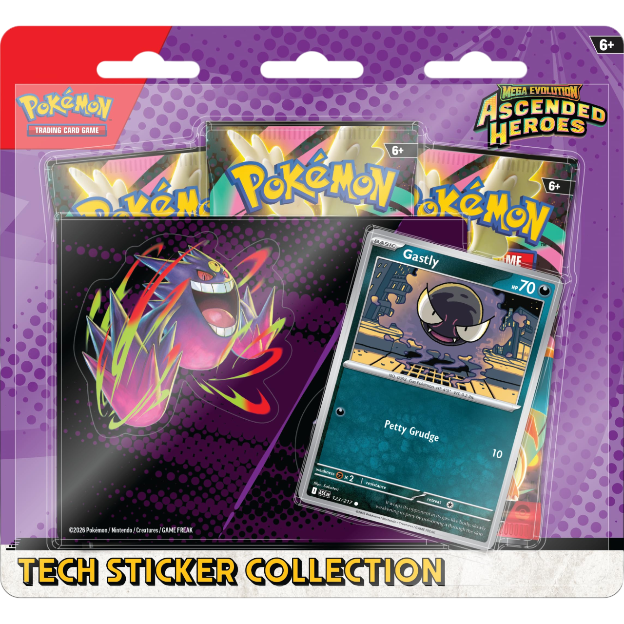 Pokemon TCG Ascended Heroes Tech Sticker Collection English | QollectorAU