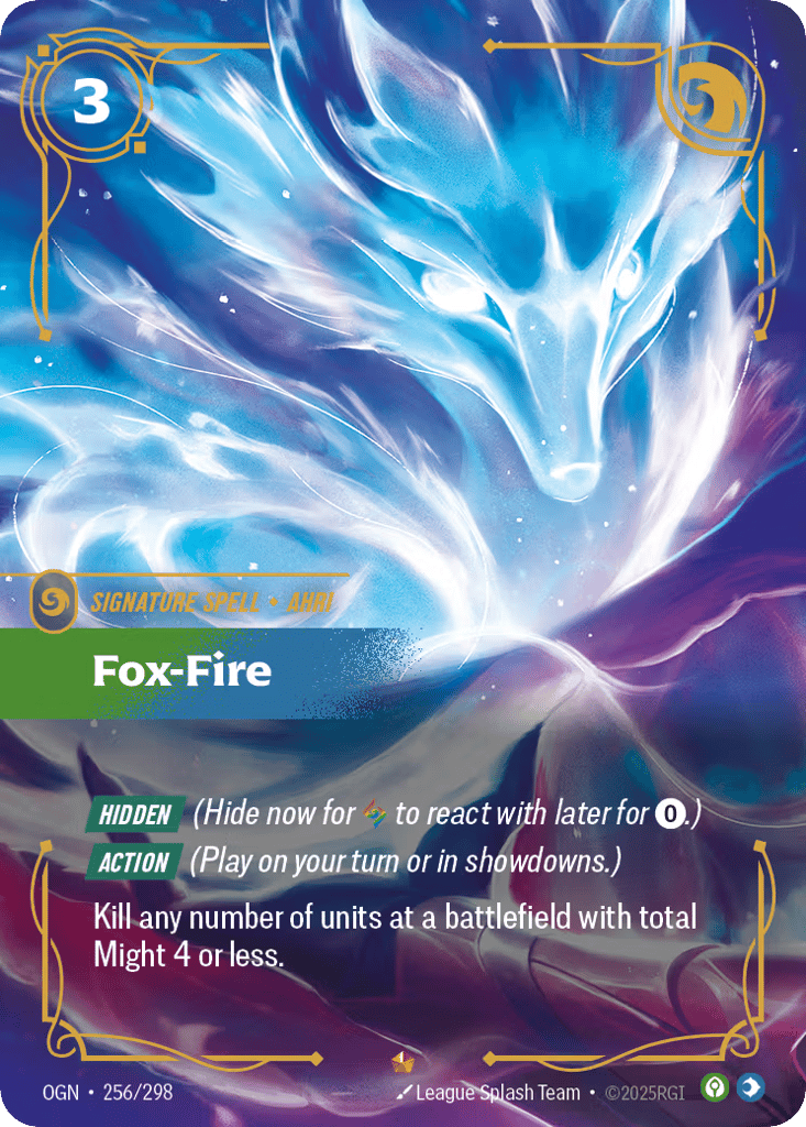 Fox-Fire OGN-256 - Origins - Near Mint Riftbound Card