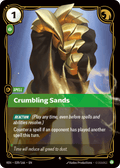 Crumbling Sands VEN-039 - Rare - Vendetta - Near Mint Riftbound Card