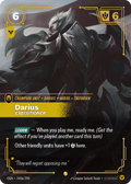 Darius - Executioner OGN-243a - Alternate Art - Origins - Near Mint Riftbound Card