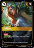 LeBlanc - Fragmented UNL-172a - Alternate Art - Unleashed - Near Mint Riftbound Card
