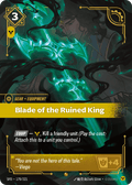 Blade of the Ruined King SFD-178 - Epic - Spiritforged - Near Mint Riftbound Card