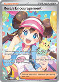 Rosa's Encouragement 123/088 - Special Illustration Rare - Perfect Order - Near Mint Pokemon Card