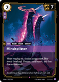 Mindsplitter OGN-192 - Rare - Origins - Near Mint Riftbound Card
