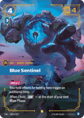 Blue Sentinel UNL-087a - Alternate Art - Unleashed - Near Mint Riftbound Card