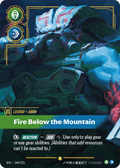 Ornn - Fire Below the Mountain SFD-244 - Overnumbered - Spiritforged - Near Mint Riftbound Card