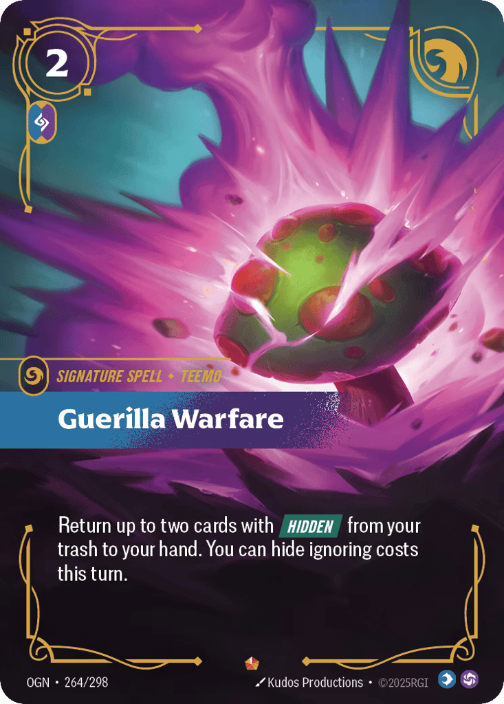 Guerilla Warfare OGN-264 - Epic - Origins - Near Mint Riftbound Card