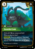 Scuttle Crab UNL-053 - Rare - Unleashed - Near Mint Riftbound Card