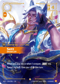 Sett - Brawler VEN-SP4 - Showcase - Vendetta - Near Mint Riftbound Card