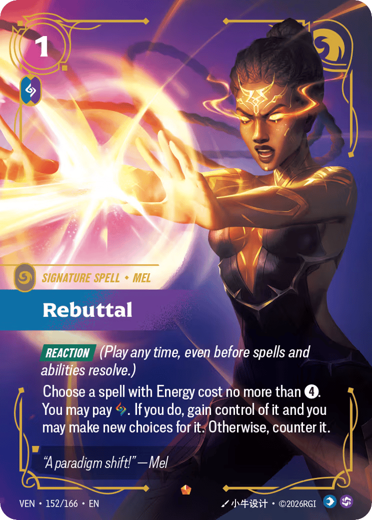Rebuttal VEN-152 - Epic - Vendetta - Near Mint Riftbound Card