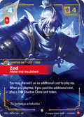 Zed - From the Shadows VEN-023a - Alternate Art - Vendetta - Near Mint Riftbound Card