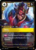 Sett - Kingpin OGN-240a - Alternate Art - Origins - Near Mint Riftbound Card