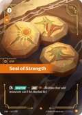 Seal of Strength OGN-163 - Epic - Origins - Near Mint Riftbound Card