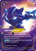 Lightning Rush VEN-156 - Epic - Vendetta - Near Mint Riftbound Card