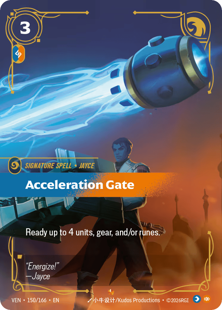 Acceleration Gate VEN-150 - Epic - Vendetta - Near Mint Riftbound Card