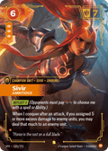 Sivir - Ambitious SFD-120a - Alternate Art - Spiritforged - Near Mint Riftbound Card