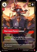 Ferrous Forerunner SFD-021 - Rare - Spiritforged - Near Mint Riftbound Card