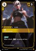 Vi - Peacekeeper UNL-176a - Alternate Art - Unleashed - Near Mint Riftbound Card