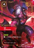 Vi - Hotheaded UNL-030a - Alternate Art - Unleashed - Near Mint Riftbound Card