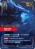 Rek'Sai - Breacher SFD-029a - Alternate Art - Spiritforged - Near Mint Riftbound Card