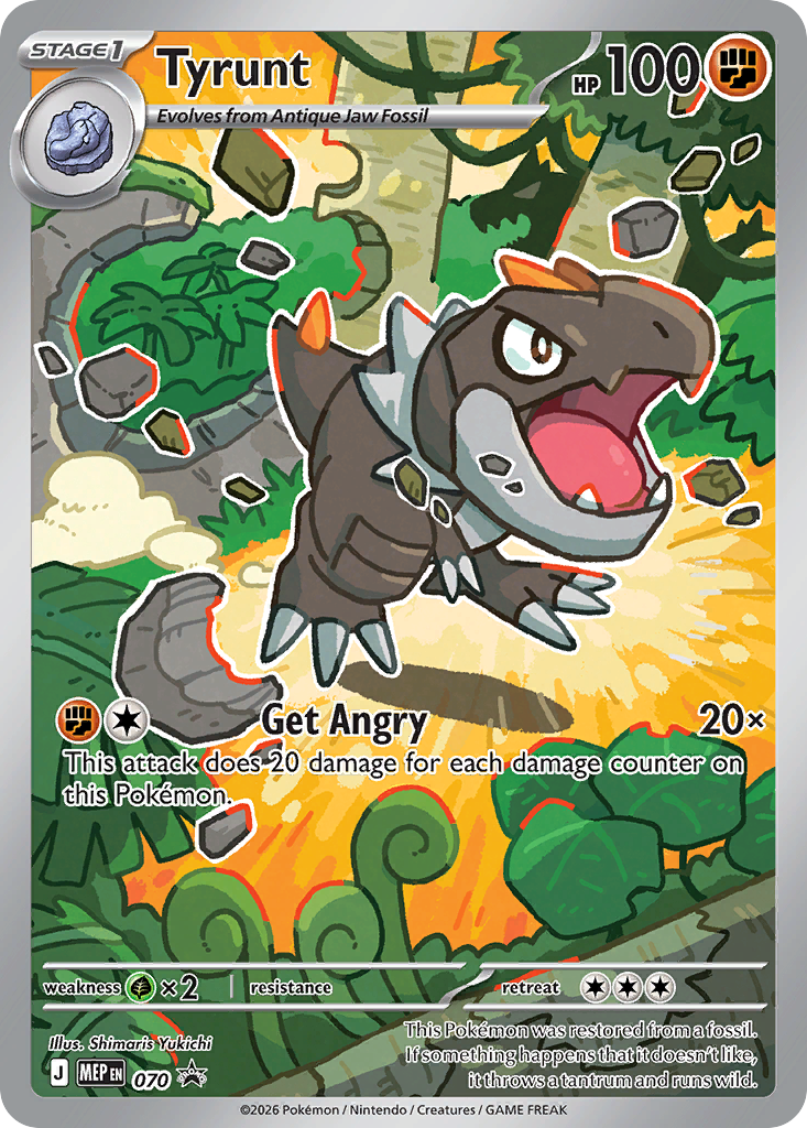 Tyrunt MEP070 - Promo - Pokemon Promo - Near Mint Pokemon Card
