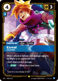 Ezreal - Dashing SFD-082a - Alternate Art - Spiritforged - Near Mint Riftbound Card