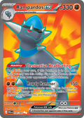 Rampardos ex 100/084 - Full Art - Pitch Black - Near Mint Pokemon Card