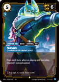 Nasus - Guardian of Knowledge VEN-063a - Alternate Art - Vendetta - Near Mint Riftbound Card