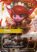 Poppy - Defender of the Meek UNL-178a - Alternate Art - Unleashed - Near Mint Riftbound Card