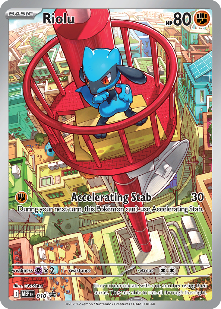 Riolu Promo [Sealed] MEP010 - Promo - Pokemon Promo - Near Mint Pokemon Card