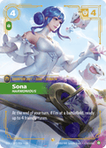 Sona - Harmonious VEN-SP2 - Showcase - Vendetta - Near Mint Riftbound Card