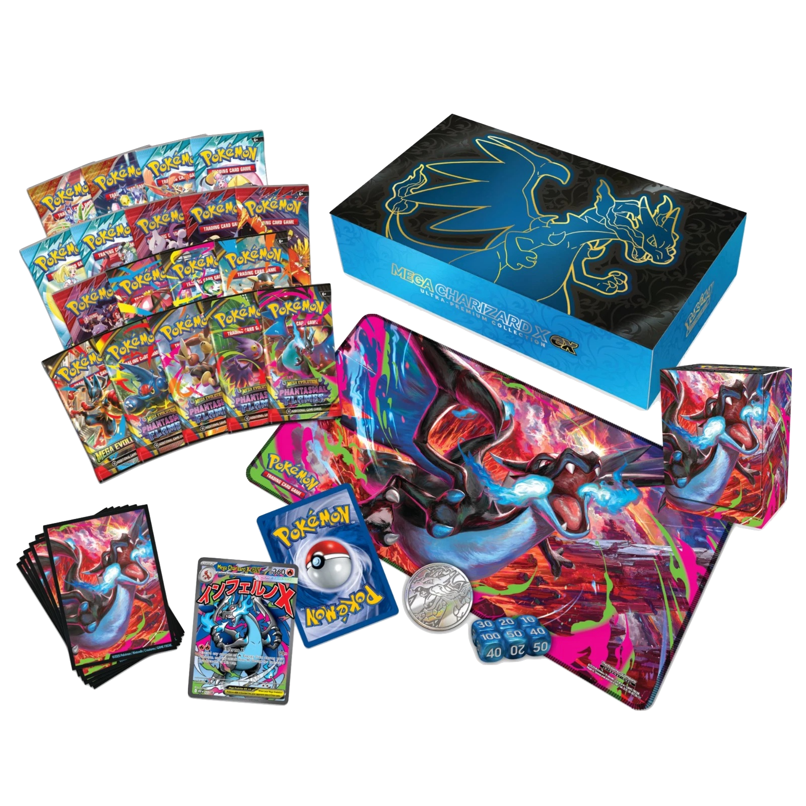 Pokemon TCG Mega Charizard X ex Ultra Premium Collection